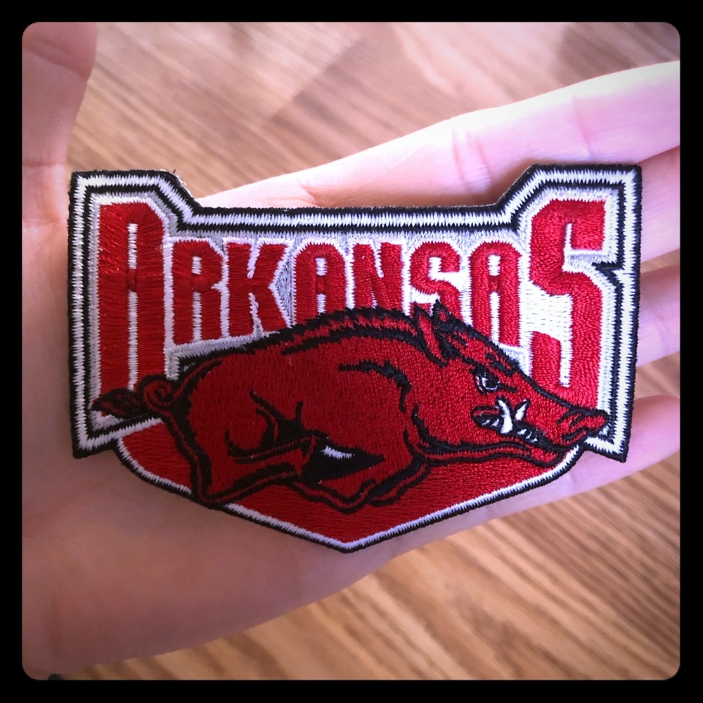 Arkansas Razorbacks Iron-on patch